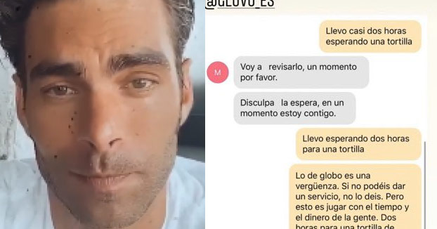 Jon Kortajarena recibe una oleada de críticas por su actitud con Glovo porque no le daban entregado una tortilla