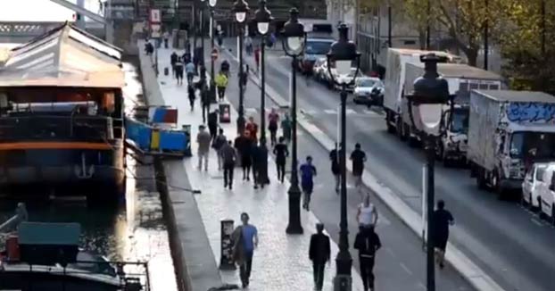 Esto es lo que puede pasar si permites a la gente salir a correr