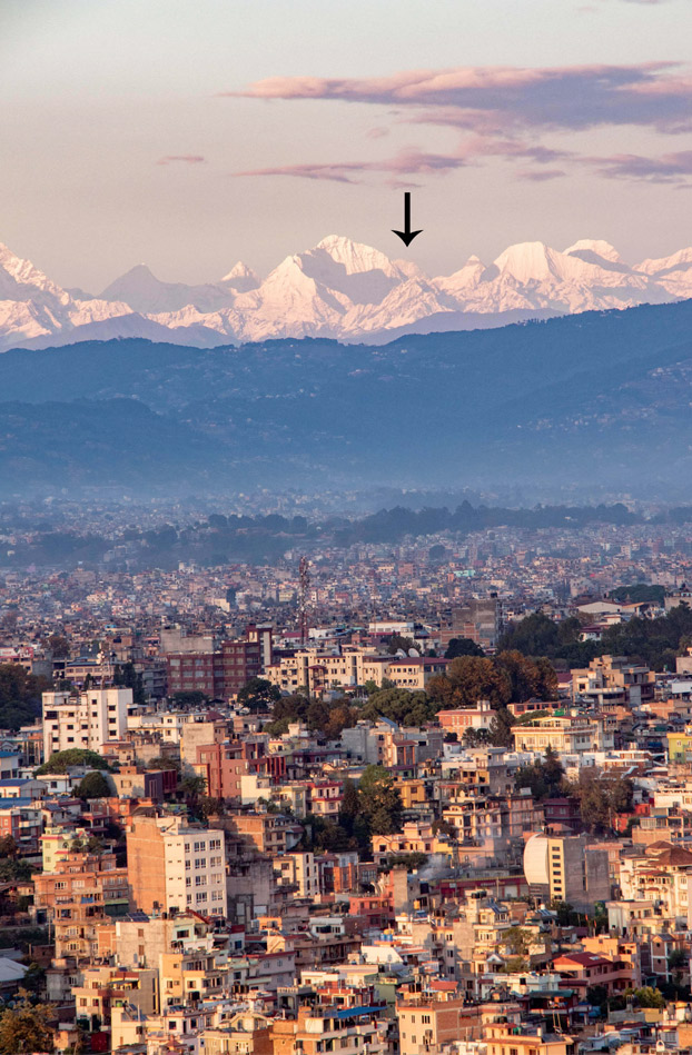 Cuando el aire está limpio. Fotografías del Valle de Katmandú sin contaminación por la cuarentena del coronavirus 