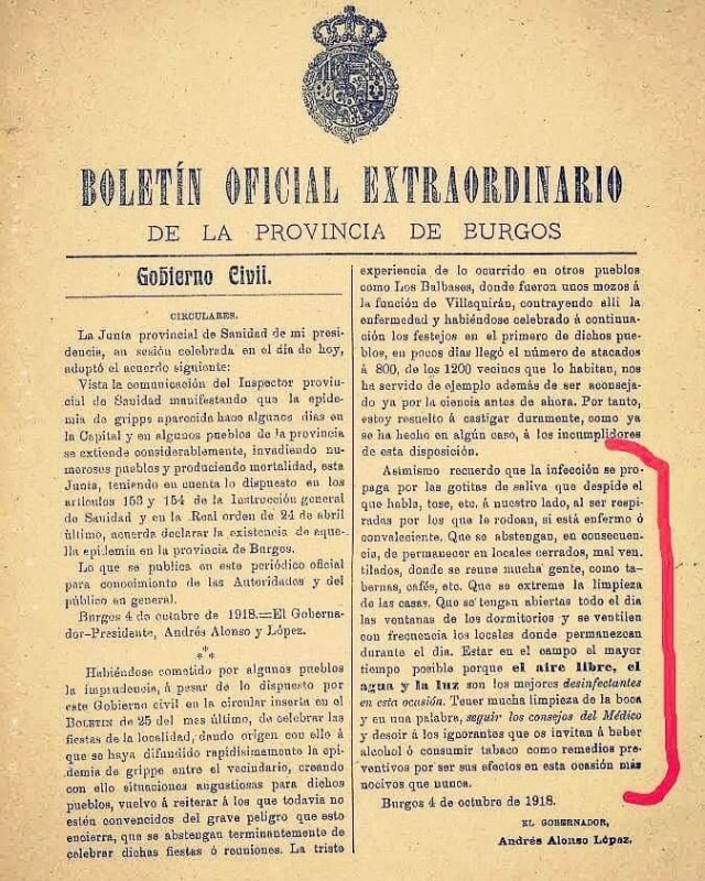 Mientras tanto, en 1918...