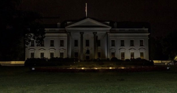 La Casa Blanca se apaga totalmente por primera vez en décadas