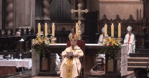 El cardenal Cañizares divulga en misa el bulo de que la vacuna del coronavirus se fabrica con "células de fetos abortados"