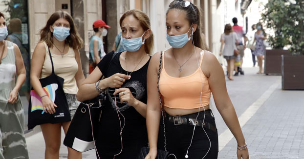 Islas Baleares: Salud deja en manos de los ciudadanos excluirse del uso de la mascarilla