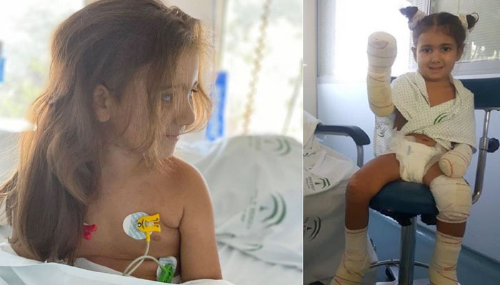 Unos padres piden ayuda para que una niña de cuatro años de Vélez-Málaga no pierda sus extremidades