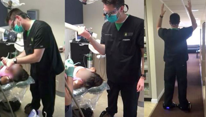 El dentista que extrajo un diente a un paciente subido a un 'hoverboard' condenado a 12 años por fraude