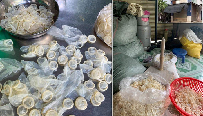 Desarticulan una banda que revendía preservativos usados: los lavaba y los empaquetaba como nuevos