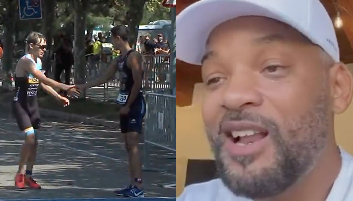 Will Smith se rinde ante el deportivo gesto del madrileño Diego Méntrida: ''Me has hecho llorar''