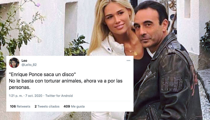 Enrique Ponce anuncia que ha grabado un disco y los memes no han tardado en aparecer