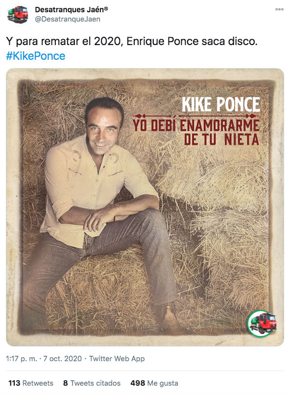 Enrique Ponce anuncia que ha grabado un disco y los memes no han tardado en aparecer