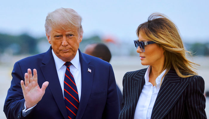 Trump y Melania dan positivo por coronavirus