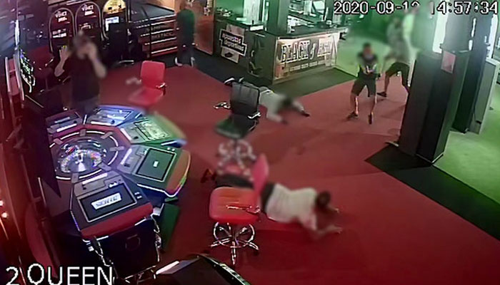 Detención de una banda durante un atraco en un mini casino de Tenerife