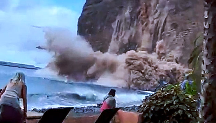 Derrumbe en un acantilado en La Gomera: se busca a posibles víctimas bajo las rocas