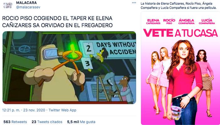 Los mejores memes del caso Elena Cañizares y sus compañeras de piso