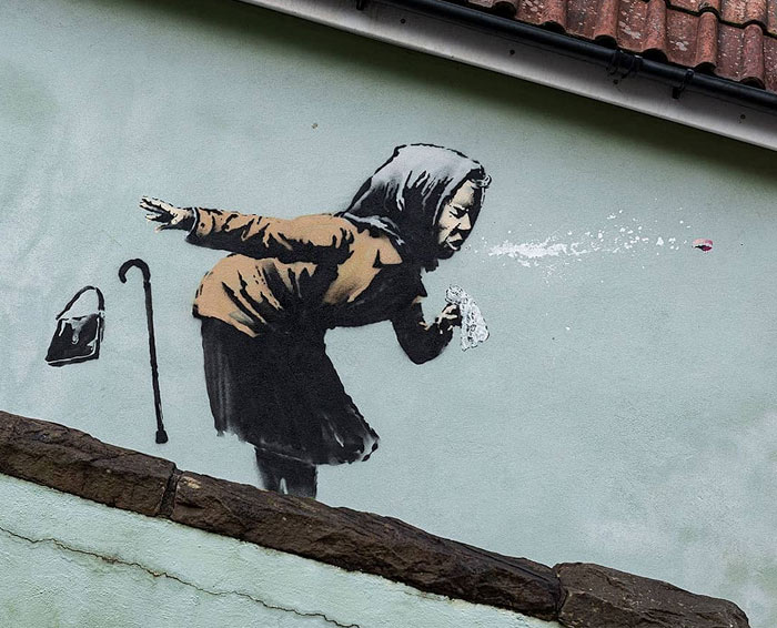 Paraliza la venta de su casa después de que Banksy pinte en su pared su última obra: ahora vale 17 veces más