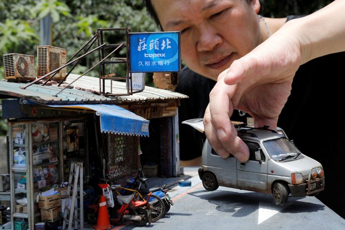 Hank Cheng y su ciudad en miniatura