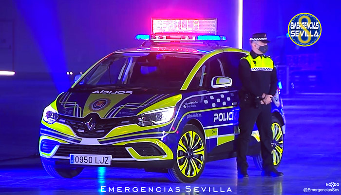 ''He visto presentaciones de escuderías de F1 menos curradas'': La Policía Local de Sevilla presenta sus nuevos vehículos