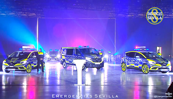 ''He visto presentaciones de escuderías de F1 menos curradas'': La Policía Local de Sevilla presenta sus nuevos vehículos