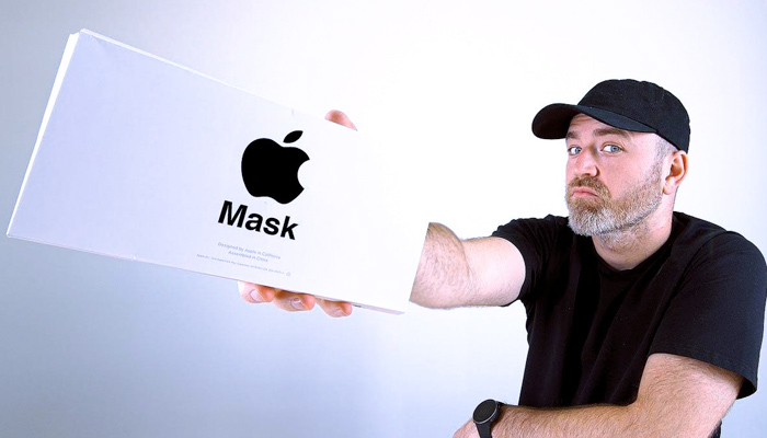 Así son las mascarillas de Apple. Solo para sus trabajadores