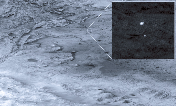 El rover Perseverance envía el primer adelanto de las fotos y vídeos del aterrizaje en Marte