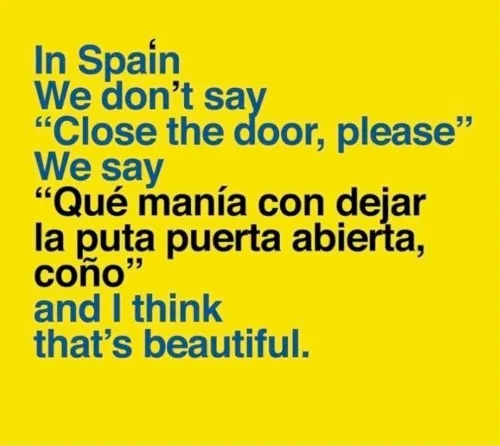 Spanish is beautiful