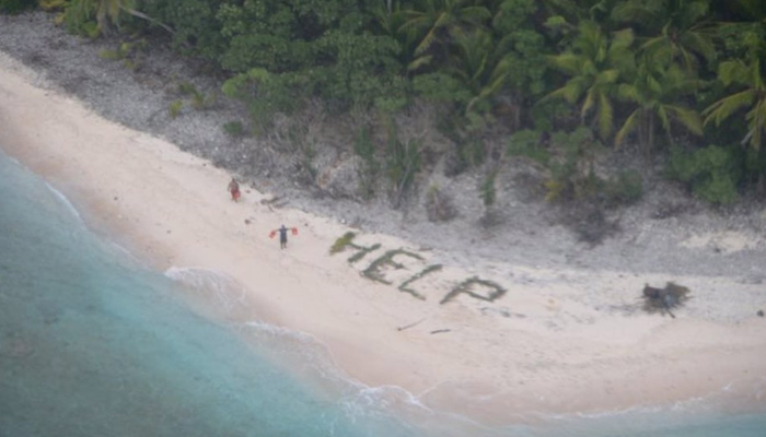 Rescatan a tres cubanos de una isla desierta tras 33 días alimentándose de cocos