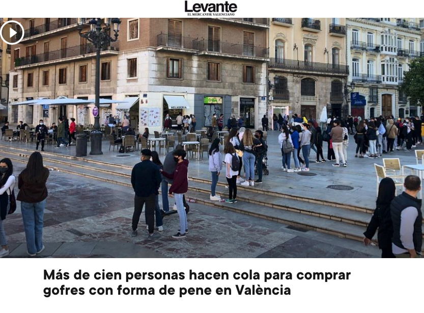 Noticia de última hora en Valencia...