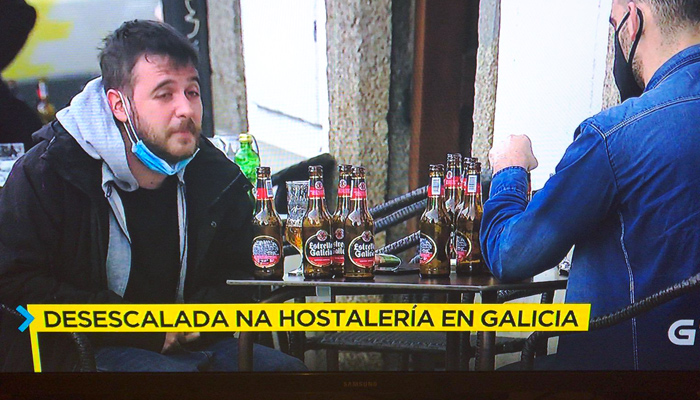 Había ganas: Desescalada en la hostelería en Galicia