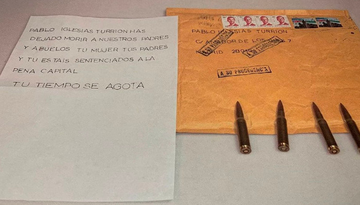 Un fallo del vigilante de seguridad impidió detectar en Correos las cartas de amenaza con balas