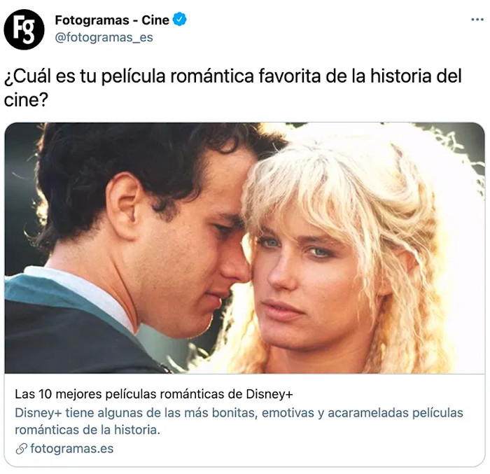 ¿Cuál es tu película romántica favorita de la historia del cine?