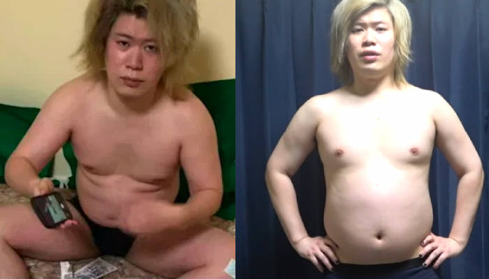 Un youtuber pierde 25 kilos y se pone en forma en un año siguiendo el duro entrenamiento de un personaje de anime