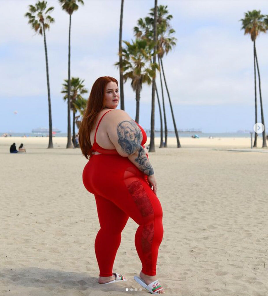 La modelo de talla grande Tess Holliday confiesa que sufre de anorexia