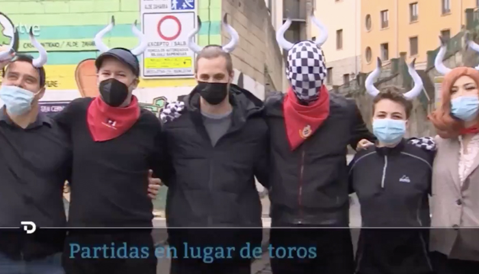 Partidas de ajedrez en lugar de toros en Pamplona