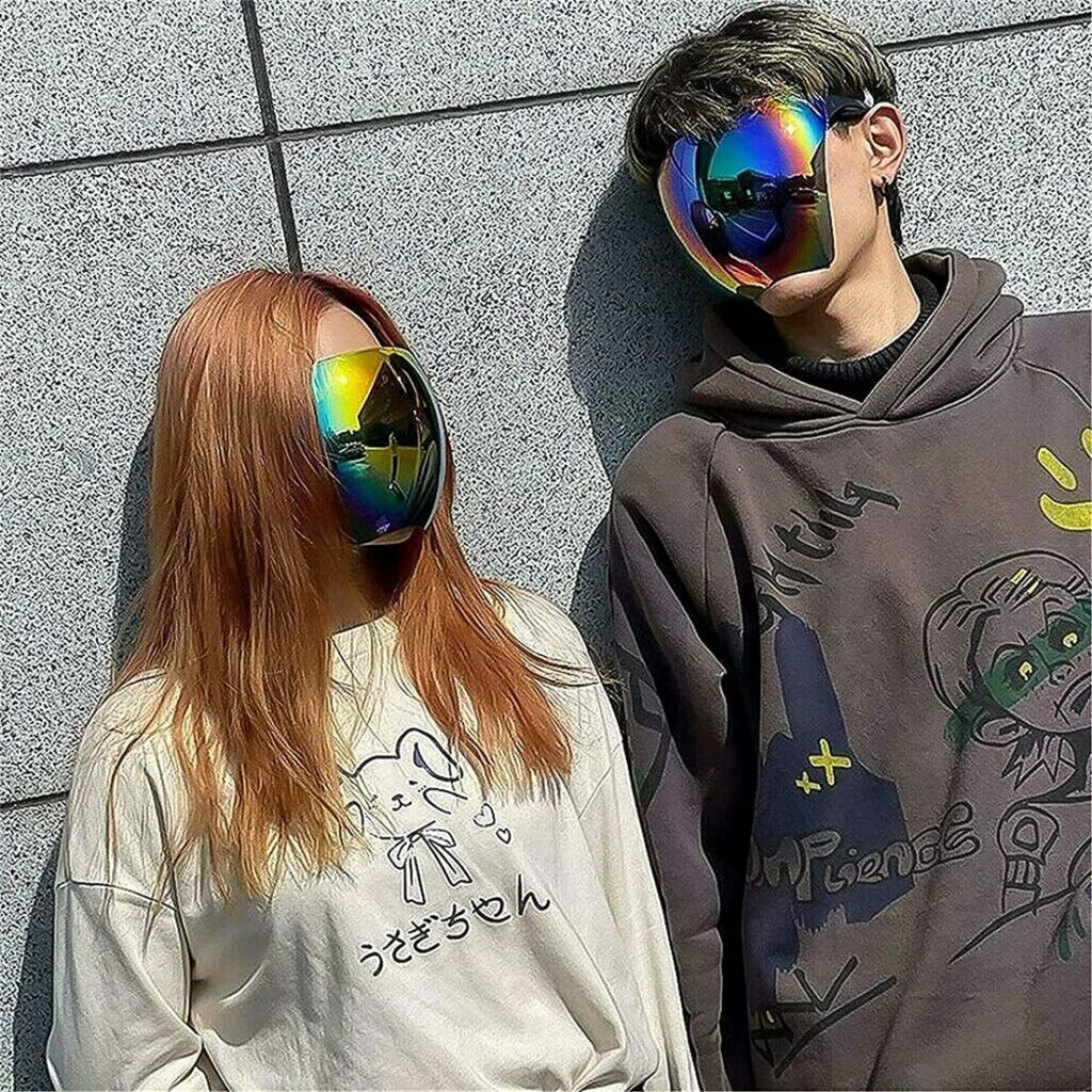 Lanzan en Japón unas gafas de sol 'a lo Daft Punk', que cubren de las cejas al mentón