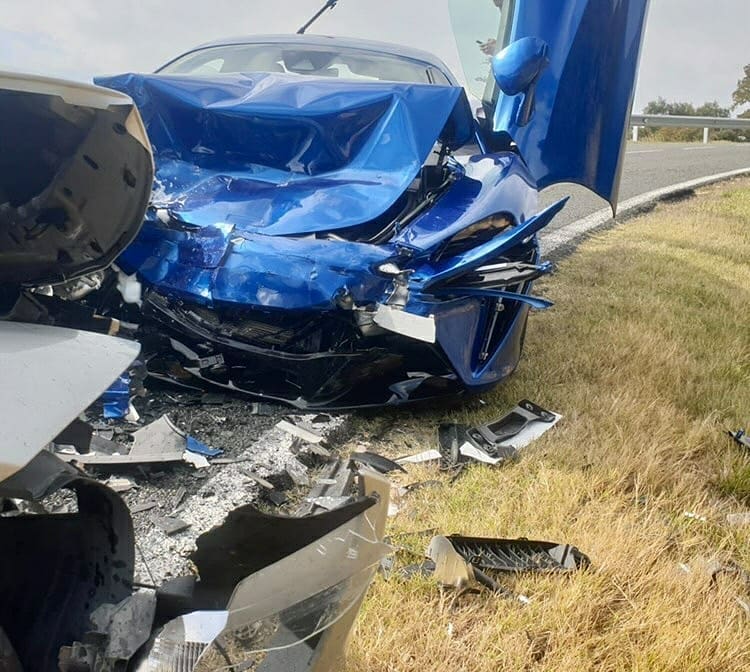 El primer accidente de un McLaren Artura ha sido en España