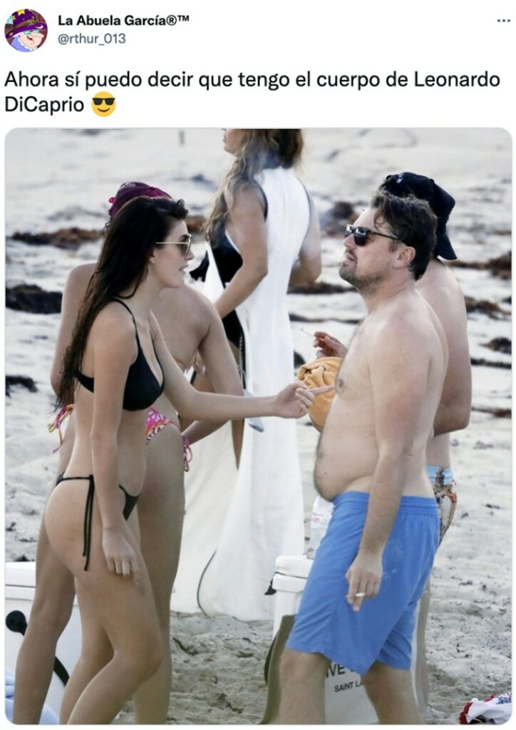 Ahora sí puedo decir que tengo el cuerpo de Leonardo DiCaprio