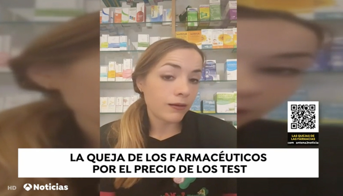La queja de una farmacéutica en TikTok por el nuevo precio de los test de antígenos. "He comprado test a 4 euros la unidad y ahora el Gobierno me obliga a venderlos por menos de 3"