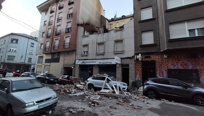 Un hombre explosiona su vivienda en Ponferrada tras conocer que iba a ser desahuciado