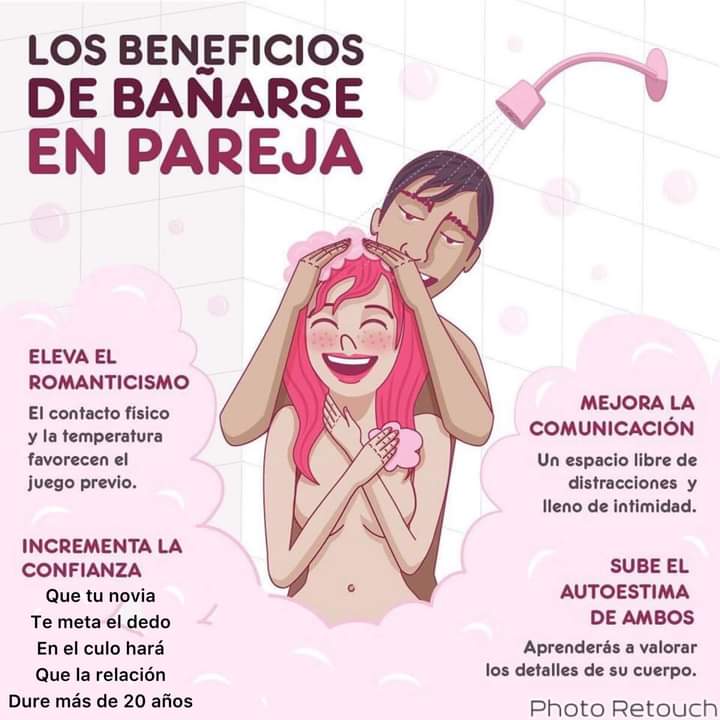 Los beneficios de bañarse en pareja